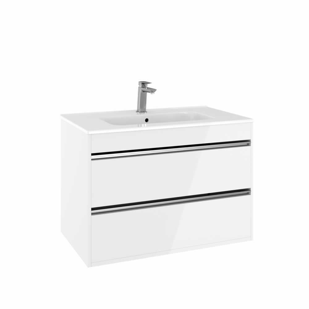 Kai 800 Double Drawer Basin & Unit